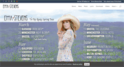 Desktop Screenshot of emmastevensmusic.com